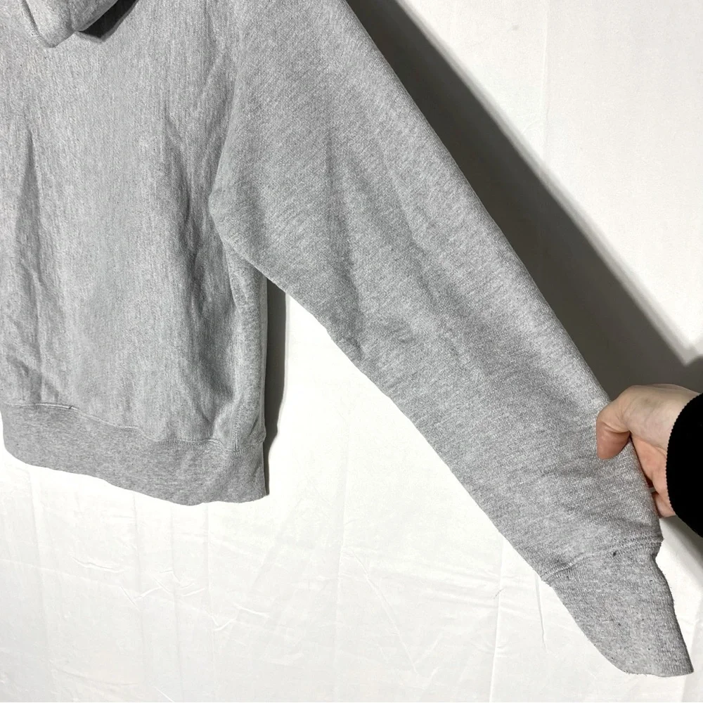 Vintage Champion Reverse Weave Grey Pullover Hoodie S - Picture 13 of 15